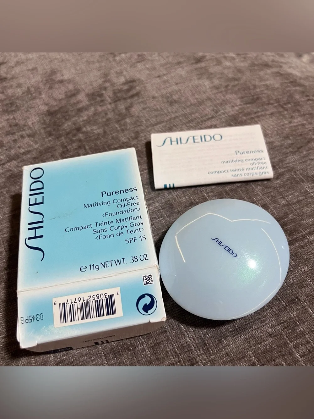Shiseido Pureness Matifying Compact Oil-Free Foundation 50 Deep Ivory